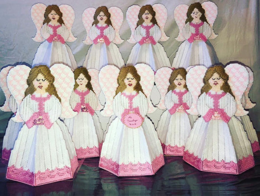 Plastic Canvas Angels